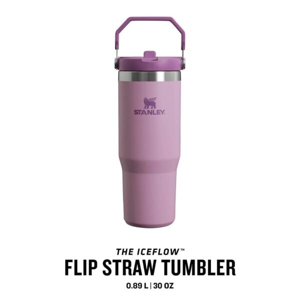 Stanley The IceFlow Flip Straw Pipetli Termos Bardak 0,89 LT - Görsel 3