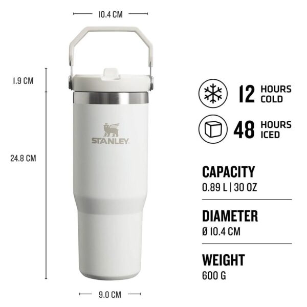 Stanley The IceFlow Flip Straw Pipetli Termos Bardak 0,89 LT - Görsel 2