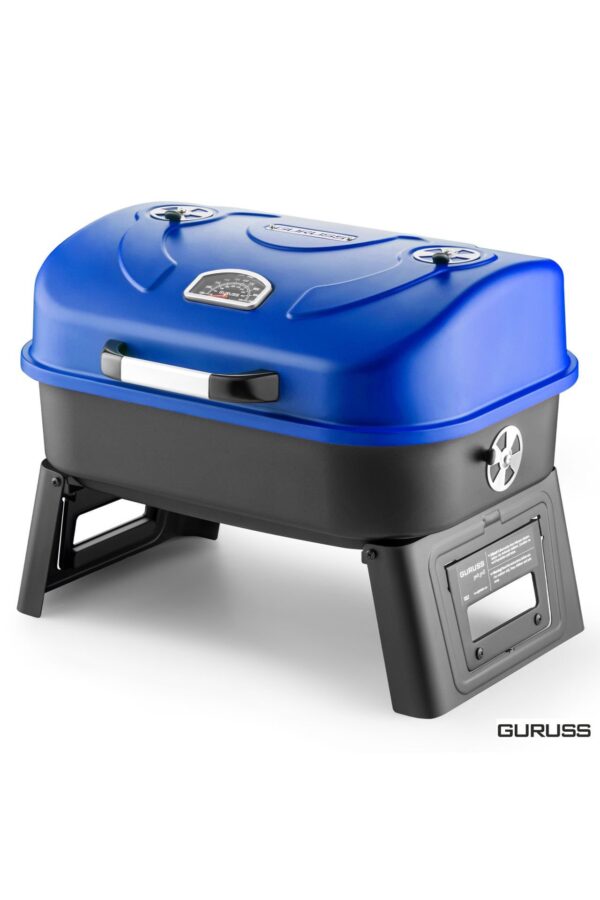 Guruss Go & Grill Barbekü Mangal Tam Set Gece Mavisi - Görsel 2
