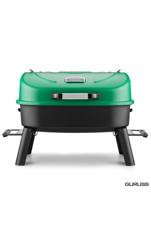 Guruss Go & Grill Barbekü Mangal Tam Set Yeşil - Görsel 4