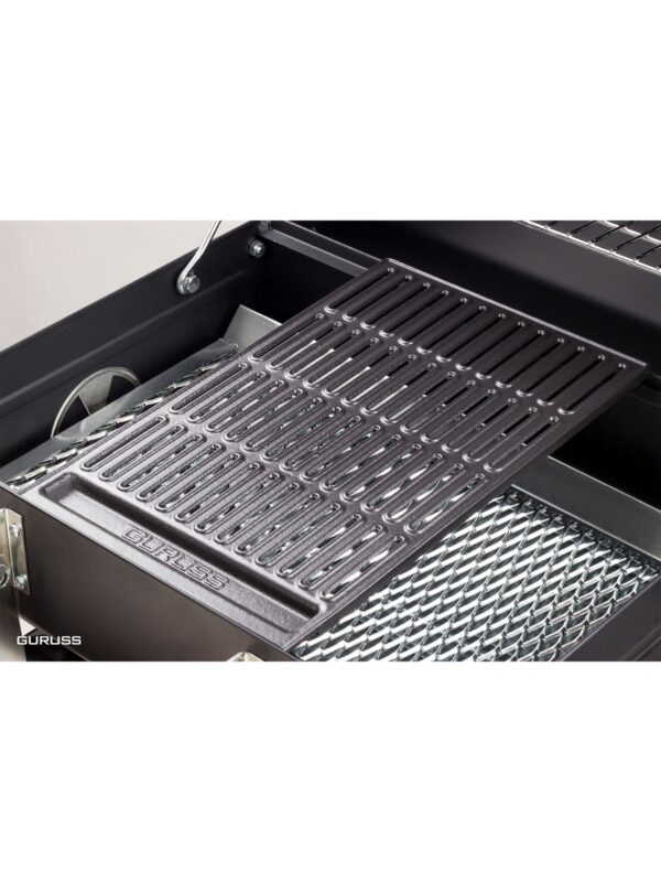 Guruss CG-050 Kömürlü Barbekü Mangal Tam Set Gece Mavisi - Görsel 4