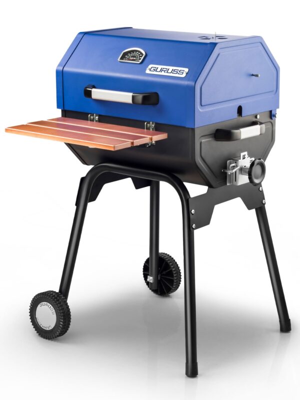 Guruss CG-050 Kömürlü Barbekü Mangal Tam Set Gece Mavisi - Görsel 2