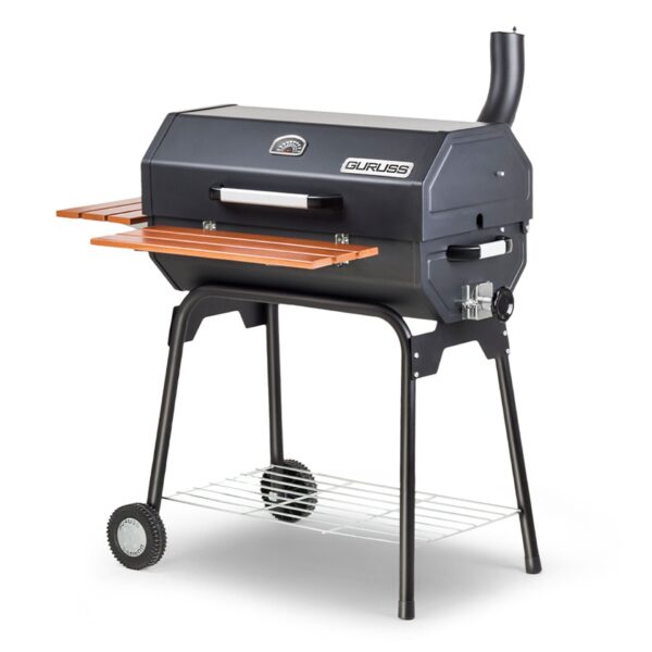 Guruss CG-075 Kömürlü Barbekü Mangal Siyah + Önlük + Kılıf - Görsel 2