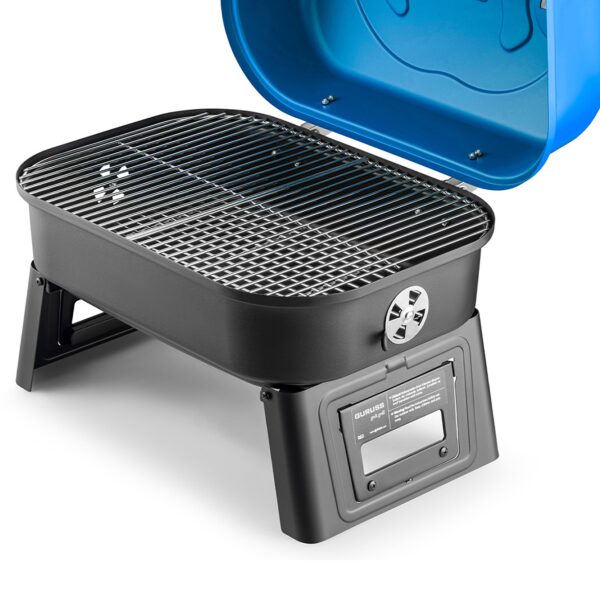 Guruss Go & Grill Barbekü Mangal Mavi - Görsel 3