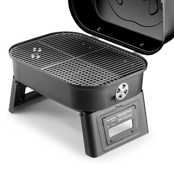 Guruss Go & Grill Barbekü Mangal Siyah - Görsel 3