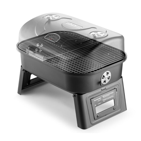 Guruss Go & Grill Barbekü Mangal Siyah - Görsel 4