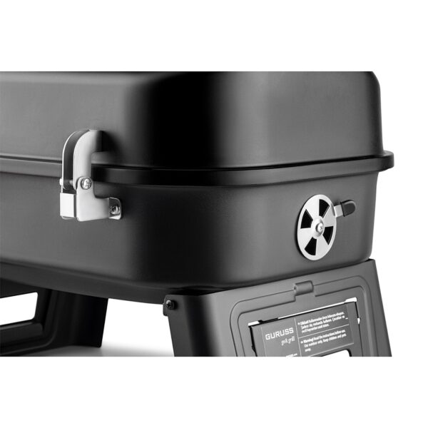 Guruss Go & Grill Barbekü Mangal Siyah - Görsel 6