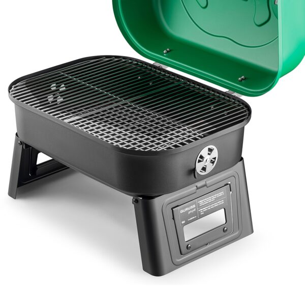 Guruss Go & Grill Barbekü Mangal Yeşil - Görsel 3