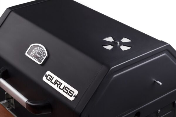 Guruss CG-050 Kömürlü Barbekü Mangal Siyah + Önlük + Kılıf - Görsel 5