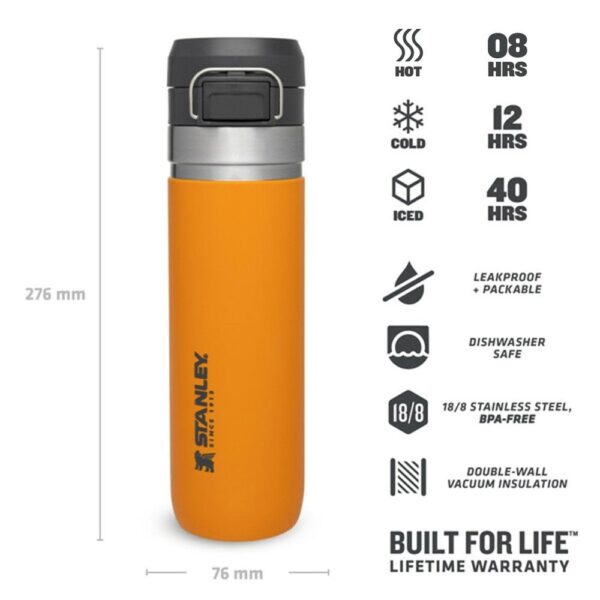 Stanley GO Quick Flip Paslanmaz Çelik Termos 0.70 LT - Görsel 2