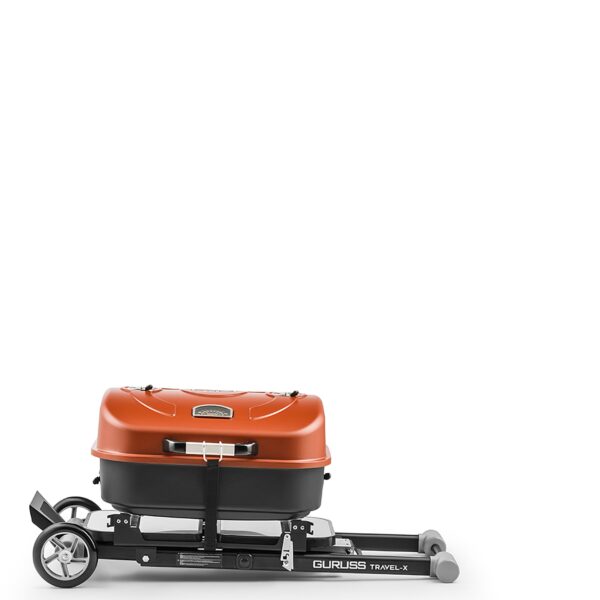 Guruss Travel-x Taşınabilir Mangal Oksit Kırmızı - Görsel 5