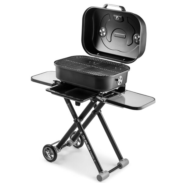 Guruss Travel-x Taşınabilir Mangal Tam Set Siyah - Görsel 4