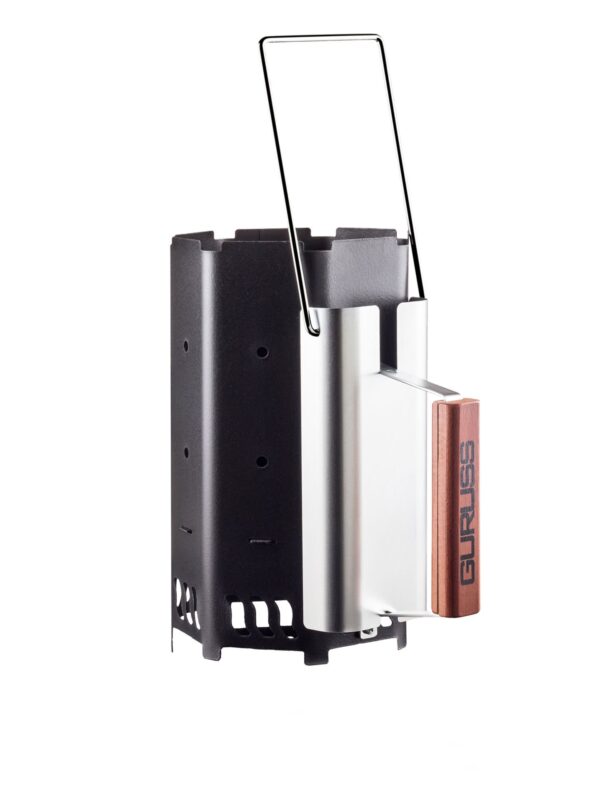 Guruss CG-075 Kömürlü Barbekü Mangal Tam Set Gece Mavisi - Görsel 3