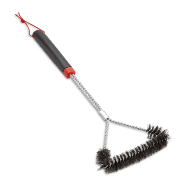 ÜÇ TARAFLI MANGAL IZGARA FIRÇASI 46 CM - Görsel 4