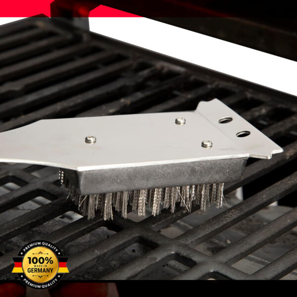 KOHLEN Grillbürste Premium Fırça – Paslanmaz Çelik BBQ Temizleme Fırçası - Görsel 5