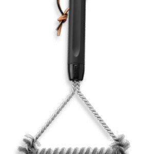 ÜÇ TARAFLI IZGARA FIRÇASI, PASLANMAZ ÇELİK KILLAR 30 CM