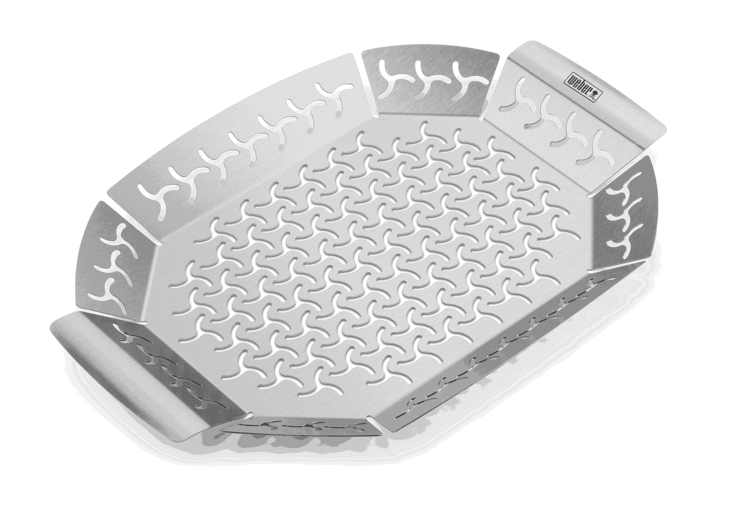 PREMİUM IZGARA SEPETİ, PASLANMAZ ÇELİK – BÜYÜK 26 X 36 CM - Görsel 2