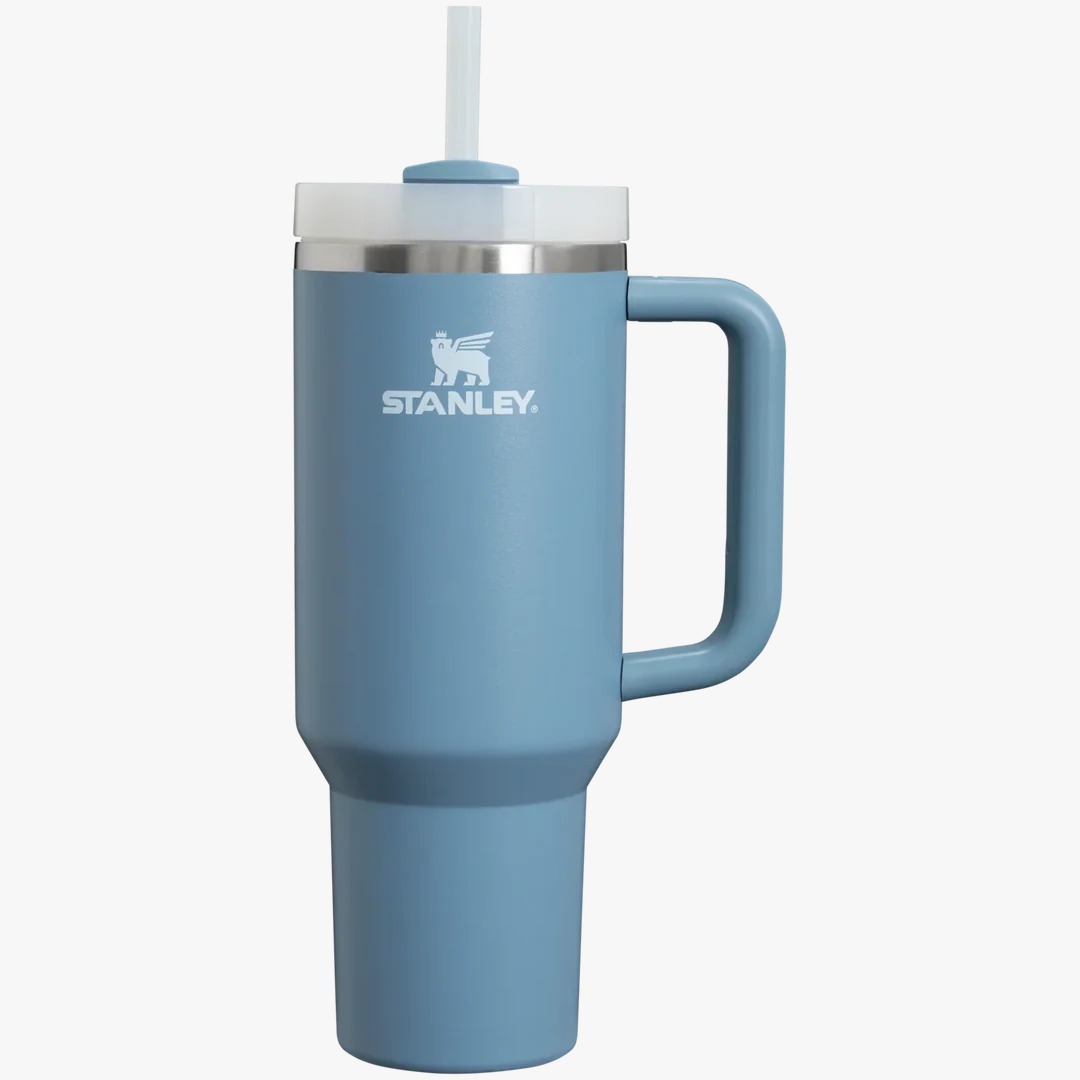 Stanley Quencher H2.O FlowState™ Tumbler Pipetli Termos Indigo| 1.18L